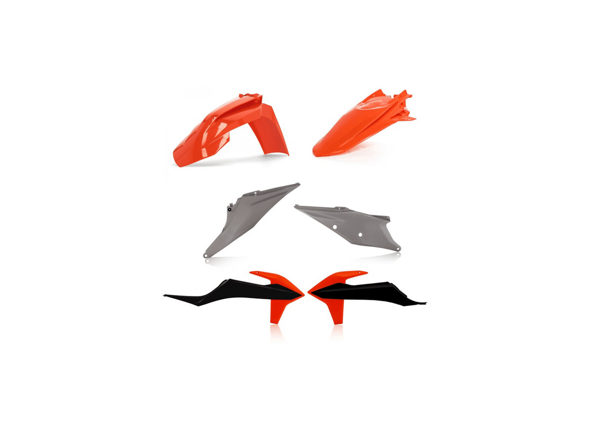 ACERBIS STANDARD PLASTIC KIT (2020-2023 KTM EXC TPI / EXC-F / XC-W / XC-W TPI / XCF-W)