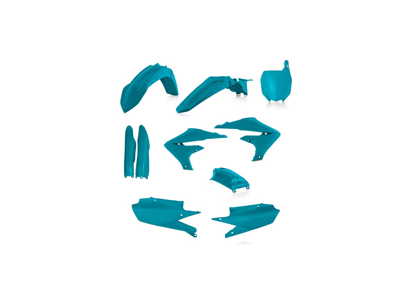 ACERBIS Full Plastic Kit TEAL for Yamaha YZF 250 (2019-23) - YZF 450 (2018-22)