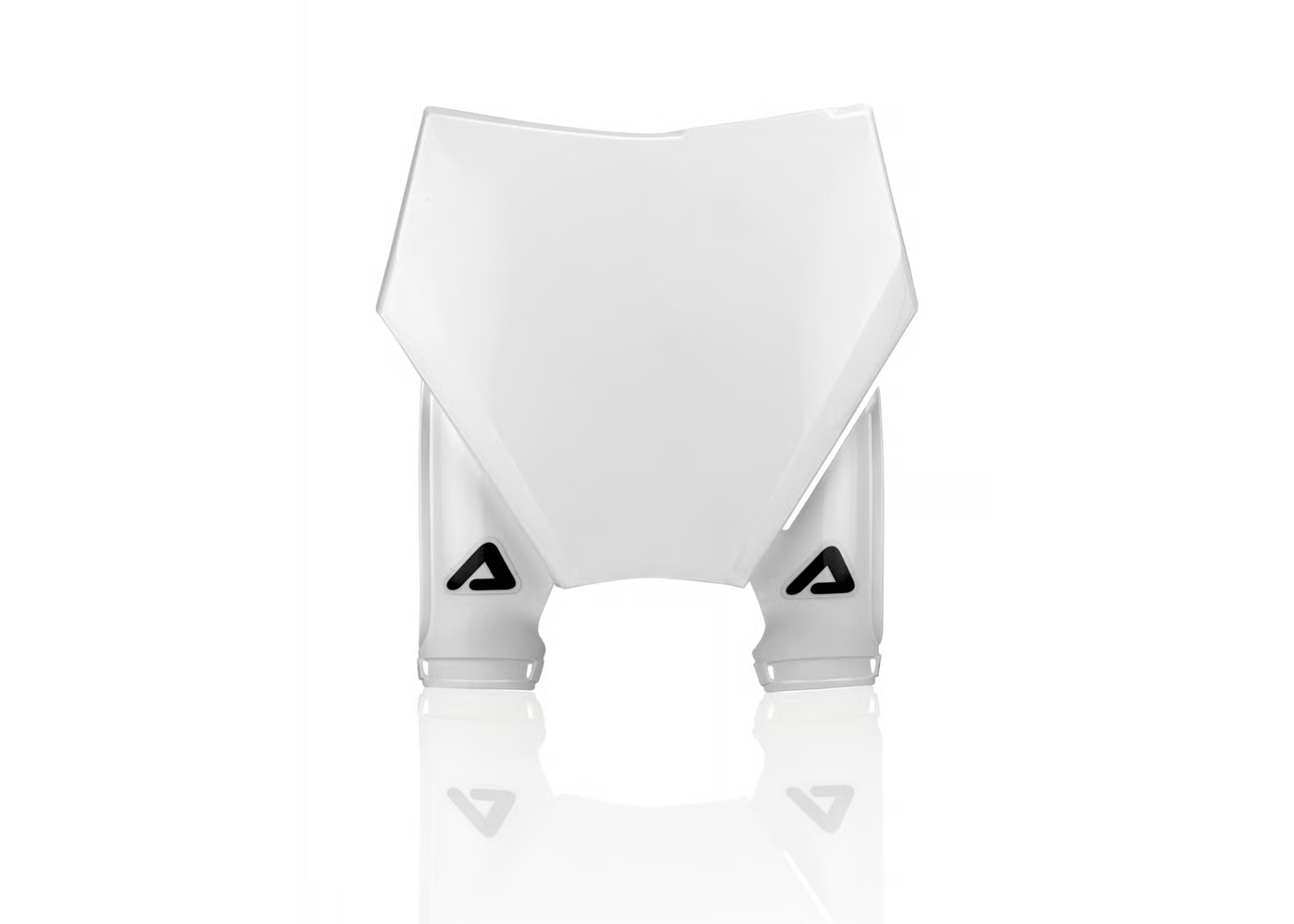 ACERBIS RAPTOR 2 FRONT PLATE WHITE