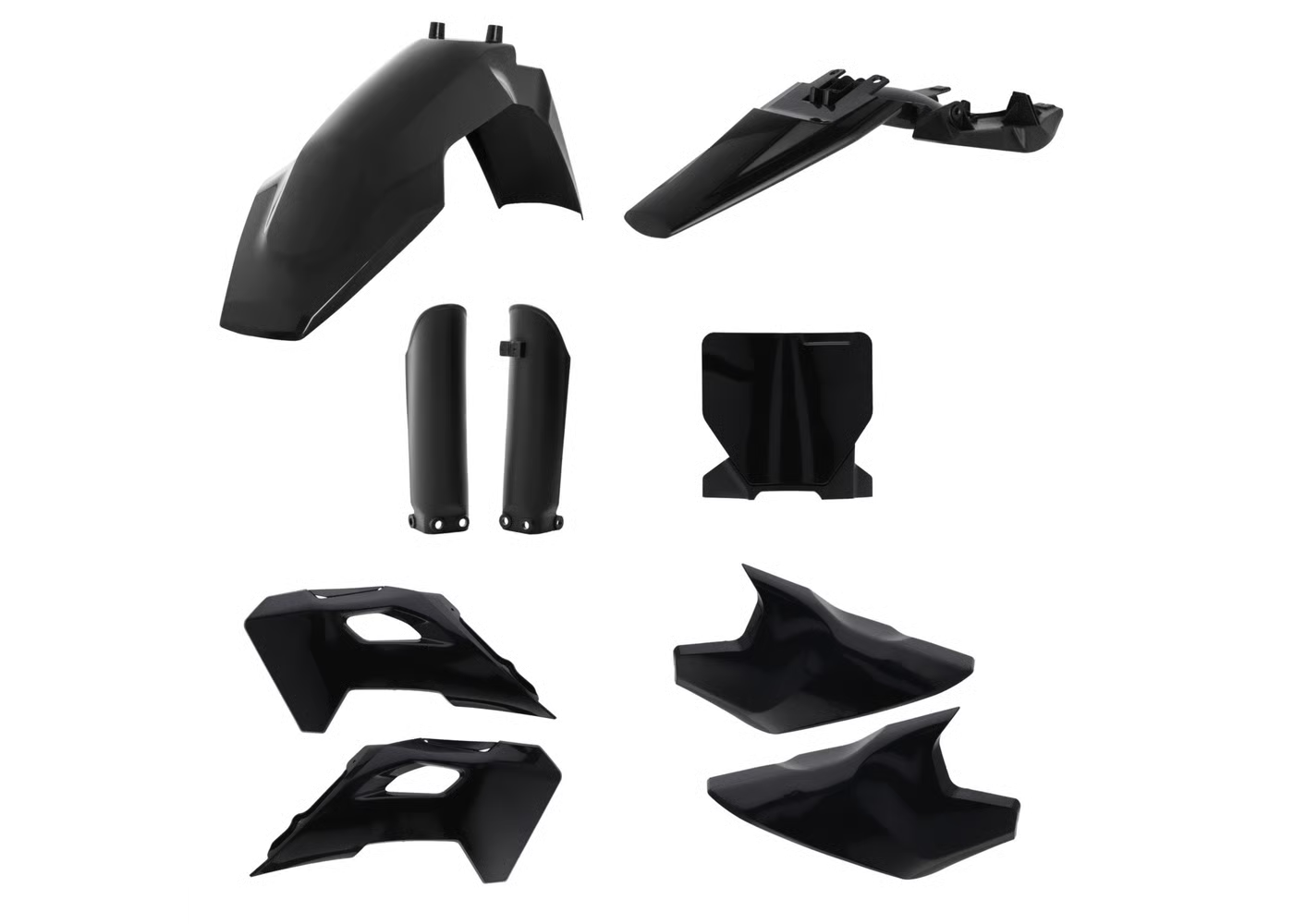 ACERBIS BLACK FULL PLASTIC KIT