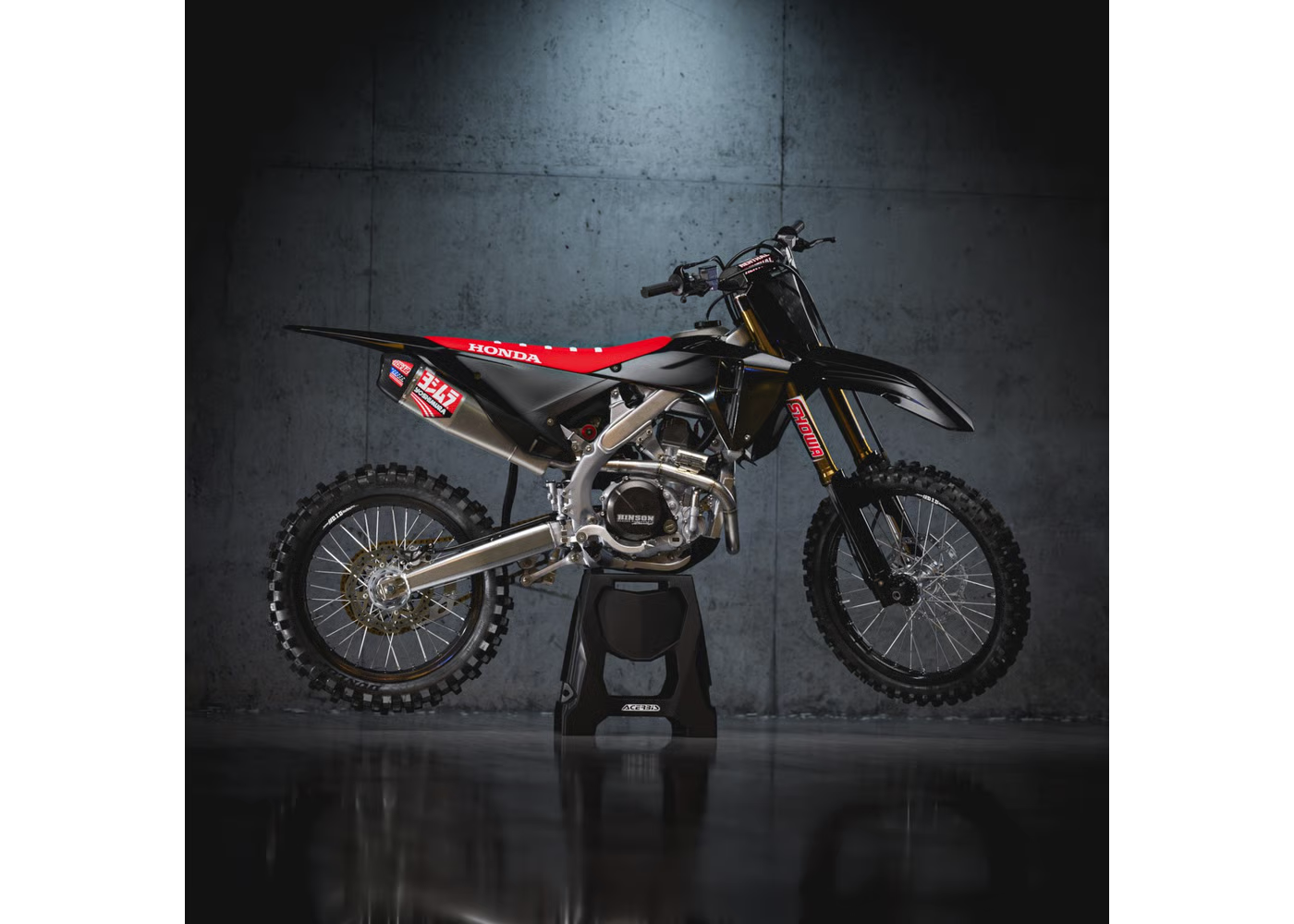 ACERBIS Full Plastic Kit black for Honda CRF 250R (2025-2026) - CRF 450R (2025- 2026)