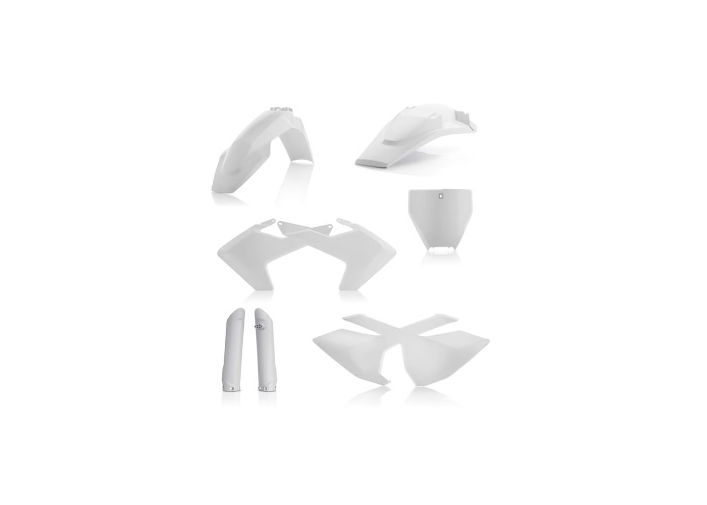 ACERBIS WHITE FULL PLASTIC KIT