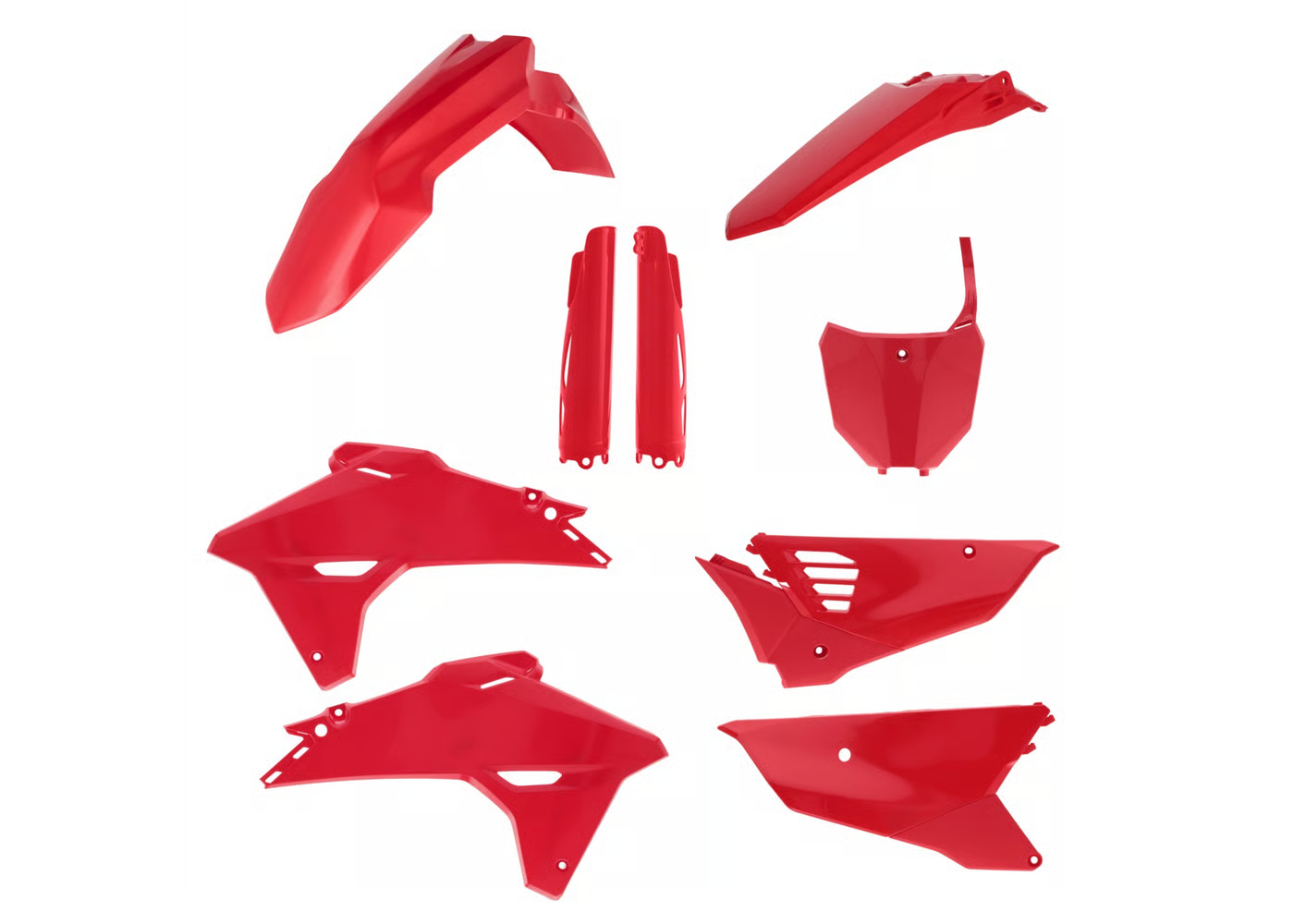 Acerbis FULL PLASTIC KIT RED