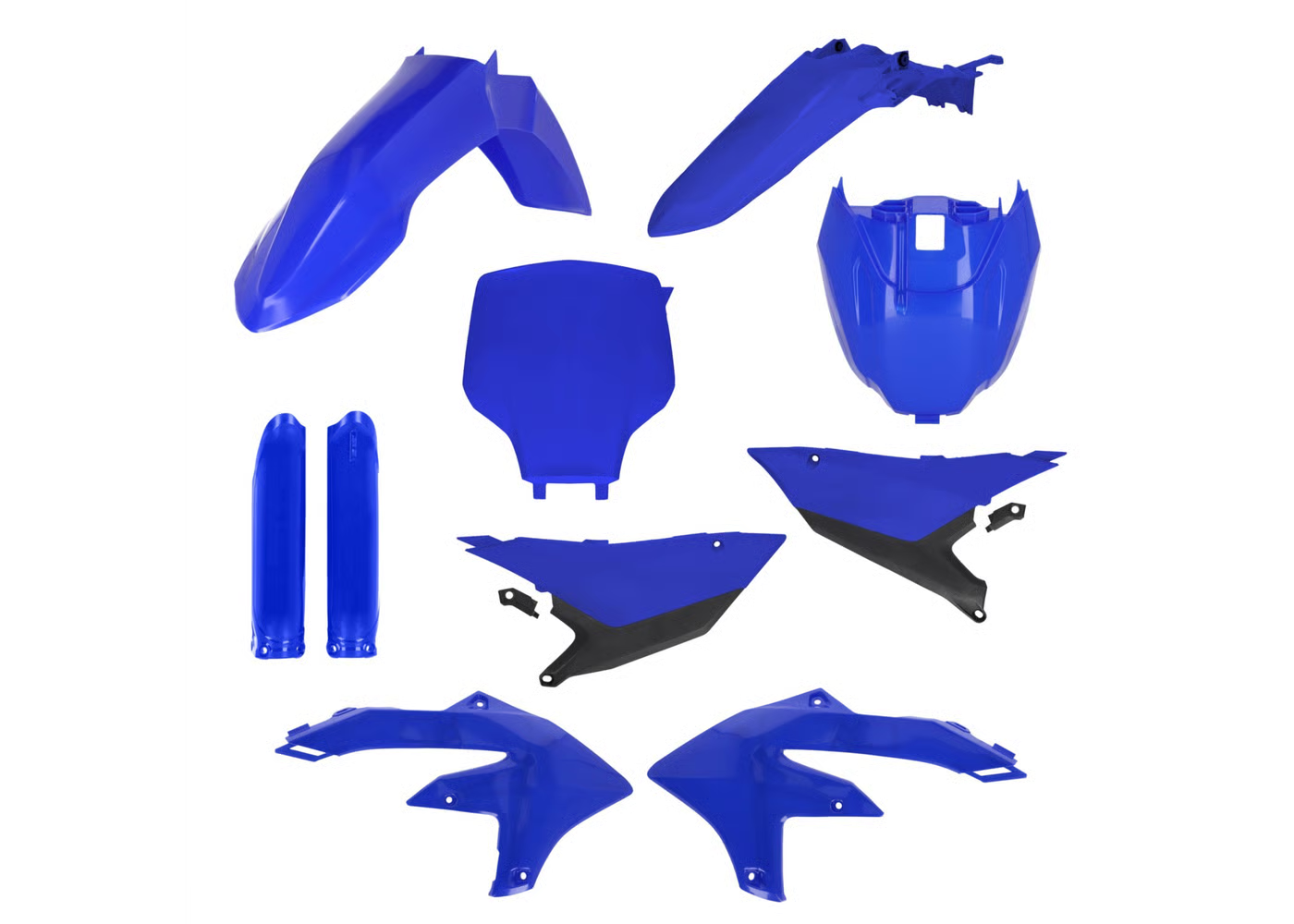 ACERBIS FULL PLASTIC KIT BLUE / BLACK