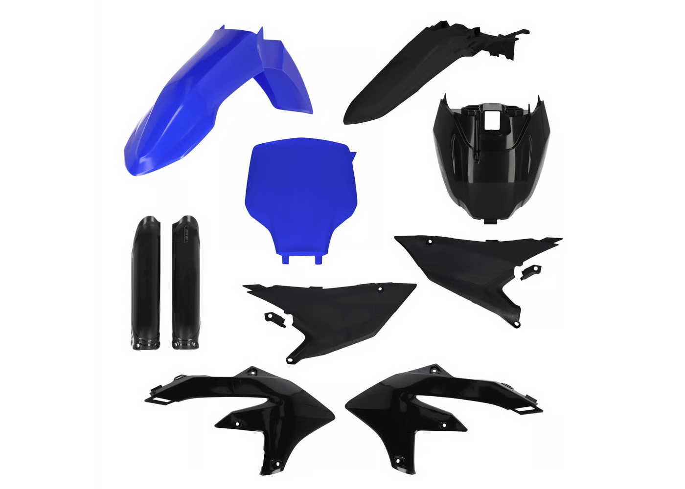 ACERBIS FULL PLASTIC KIT BLUE / BLACK