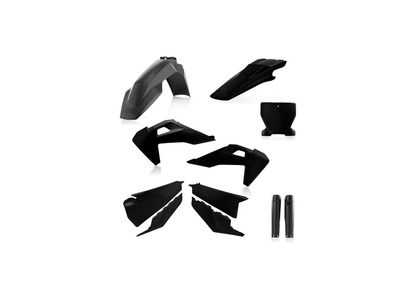 ACERBIS BLACK FULL PLASTIC KIT