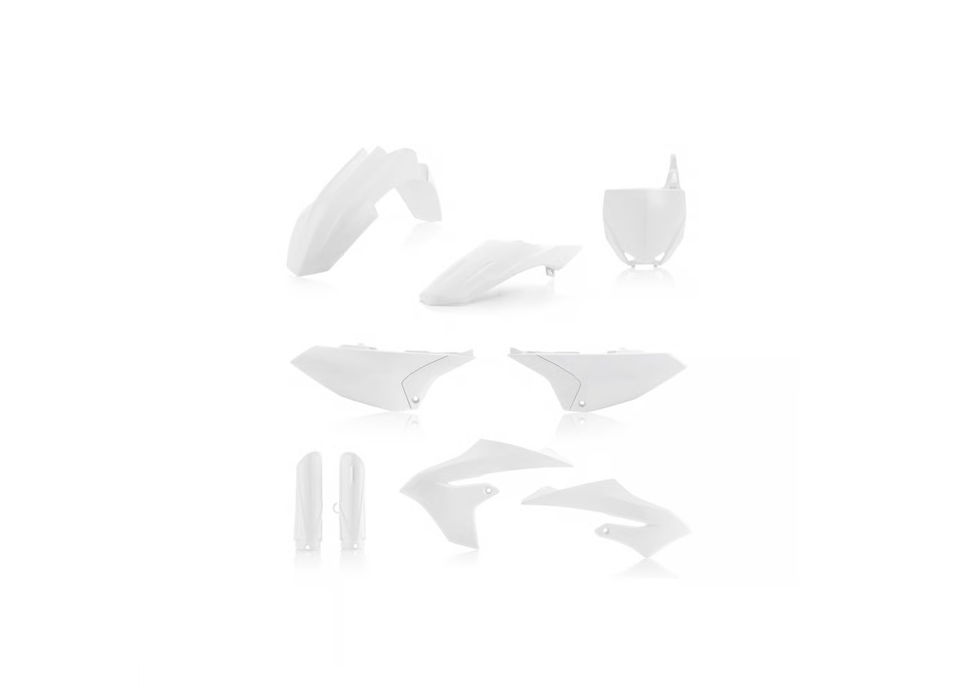ACERBIS Full Plastic Kit White