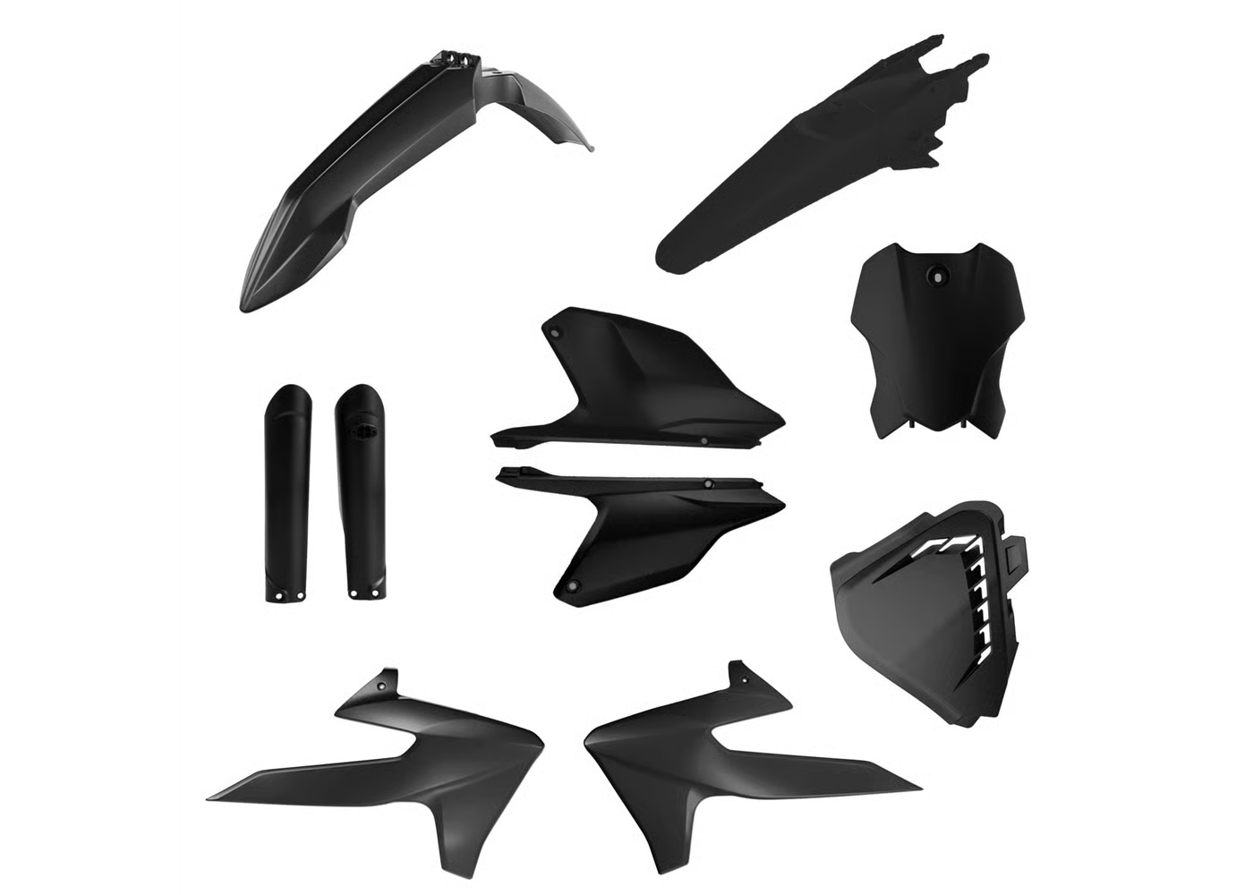 ACERBIS Black Full Plastic Kit Triumph (2024 - 2026 TF250-X) (2025 - 2026 TF450-RC)