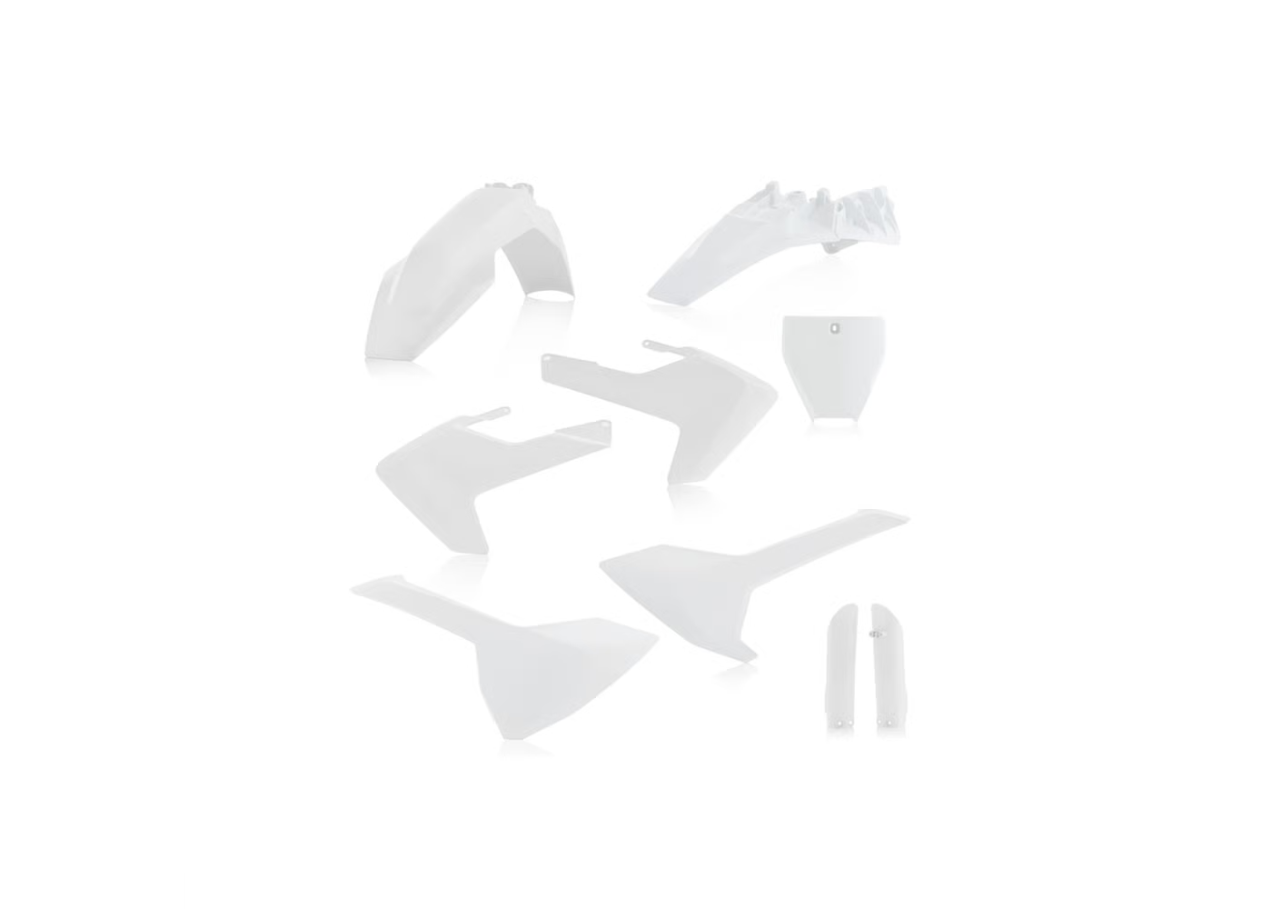 ACERBIS WHITE FULL PLASTIC KIT
