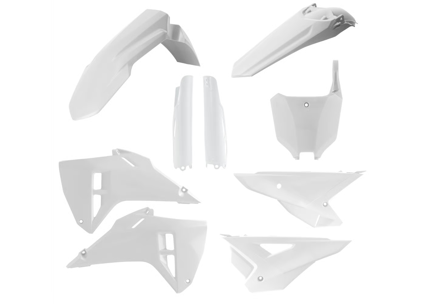 ACERBIS Full Plastic Kit white for Honda CRF 250R (2025-2026) - CRF 450R (2025- 2026) (Copy)