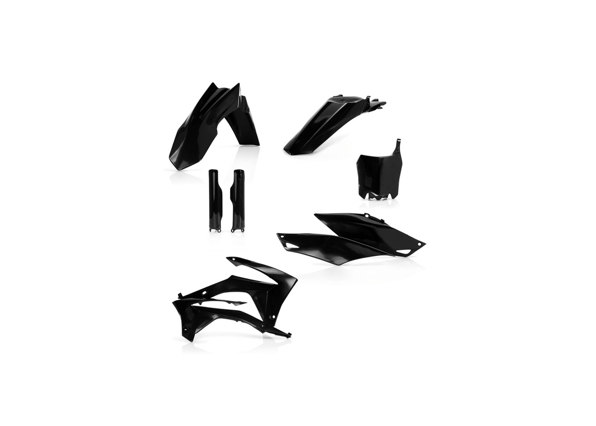 Acerbis full plastic kit Black - part 2314410001