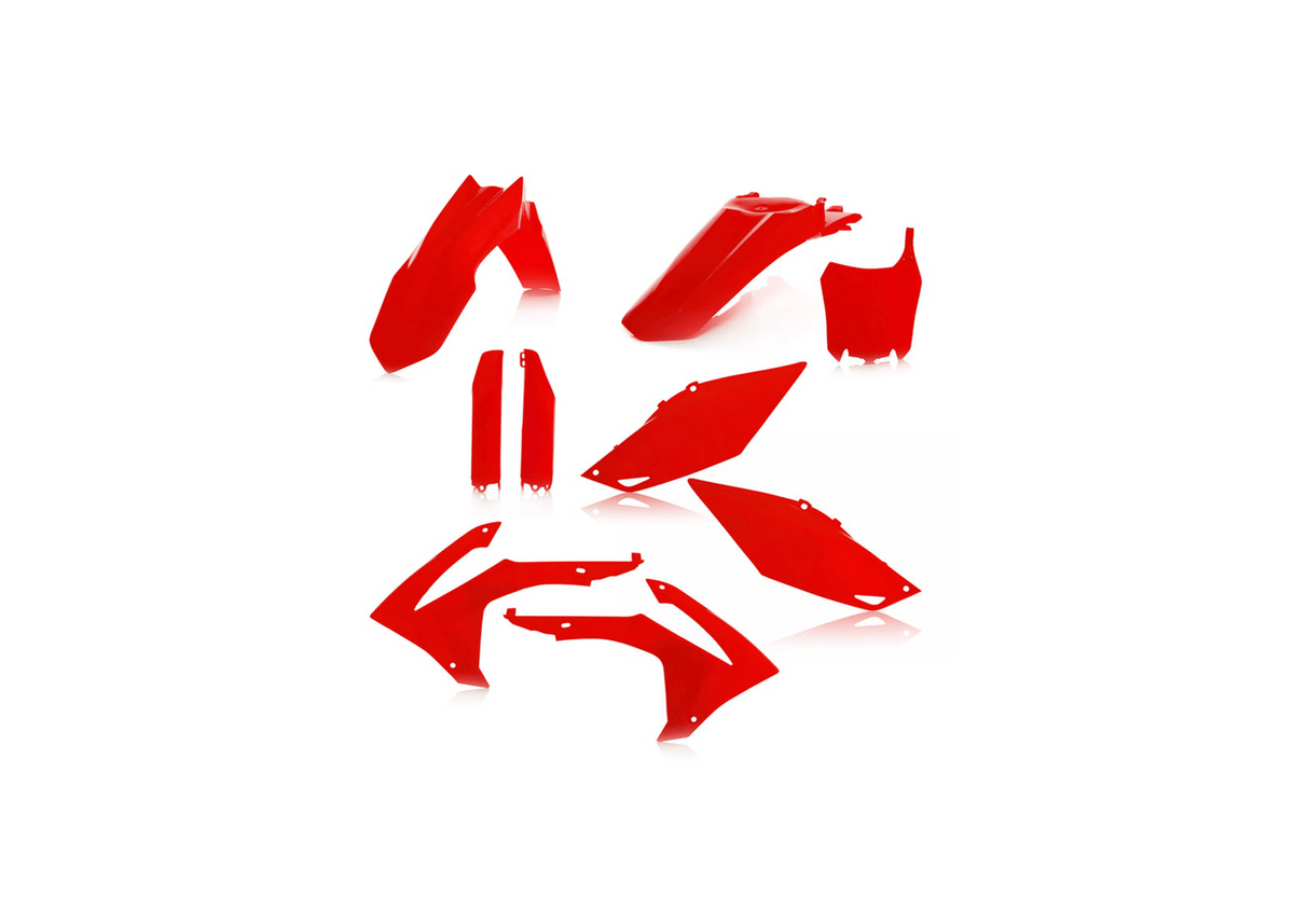 Acerbis full plastic kit CR Red - part 2314410227