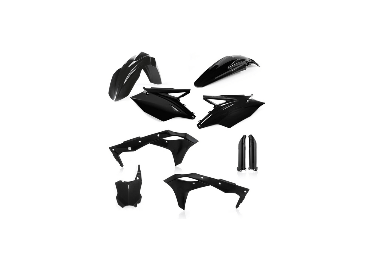 Acerbis full plastic kit Black - part 2630630001