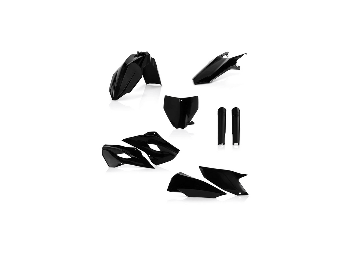 Acerbis full plastic kit Black - part 2403080001