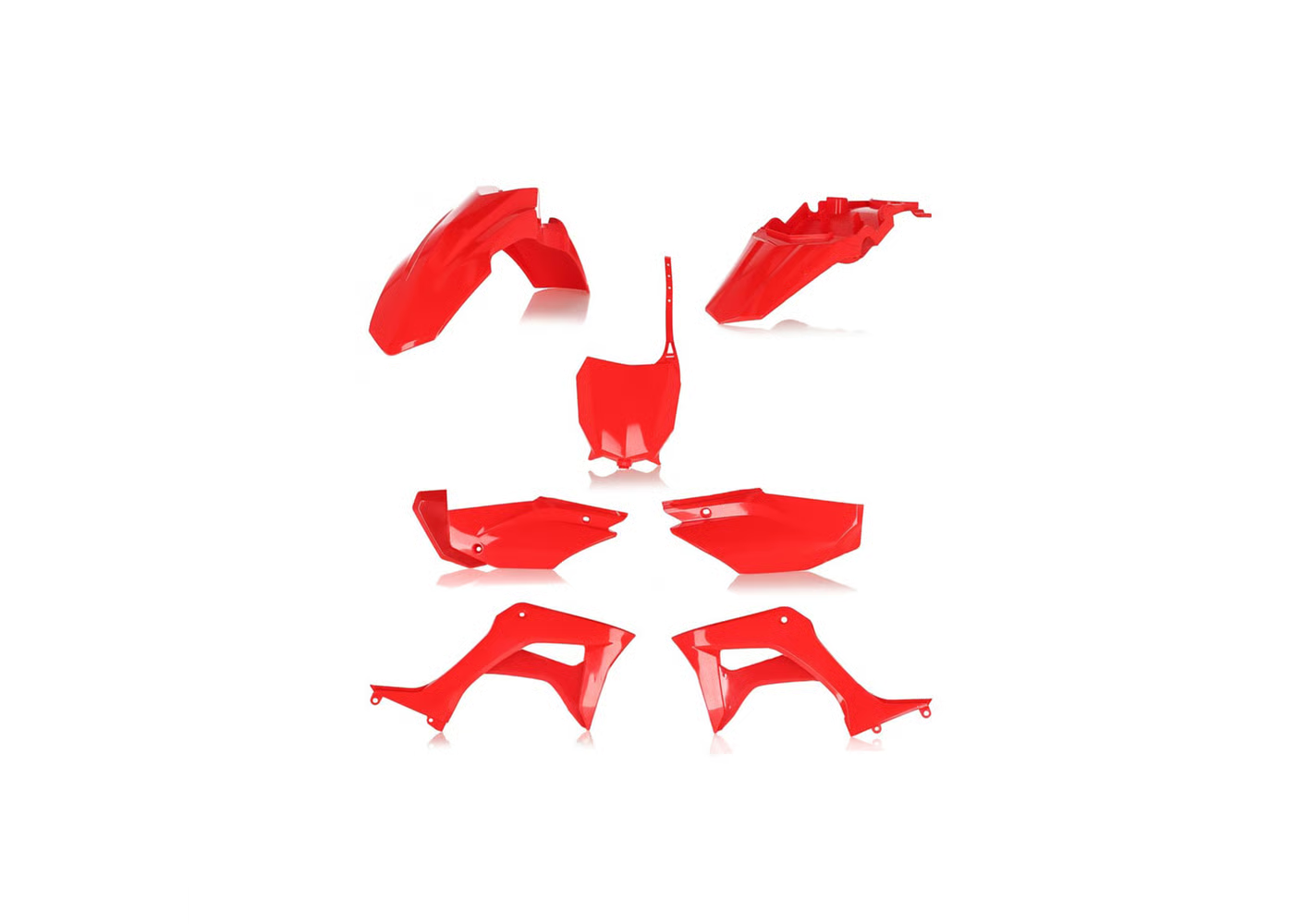 ACERBIS Plastic Kit RED for Honda CRF 110F (2019-26)