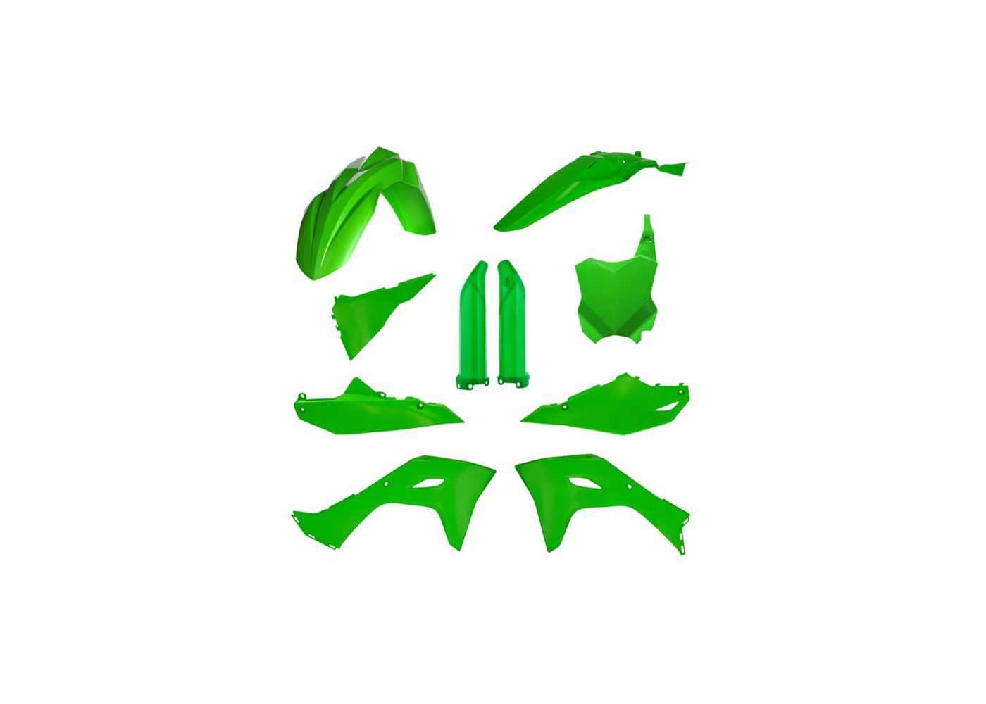 ACERBIS Full Plastic Kit OEM COLOR for Kawasaki KXF 250 (2025-2026) - KXF 450 (2024-26)